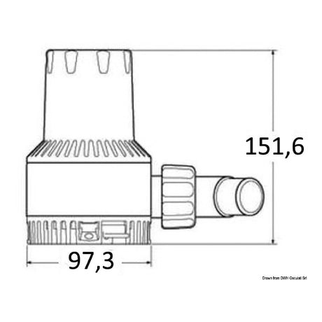 Attwood Pompa Heavy Duty 12 V 6 A