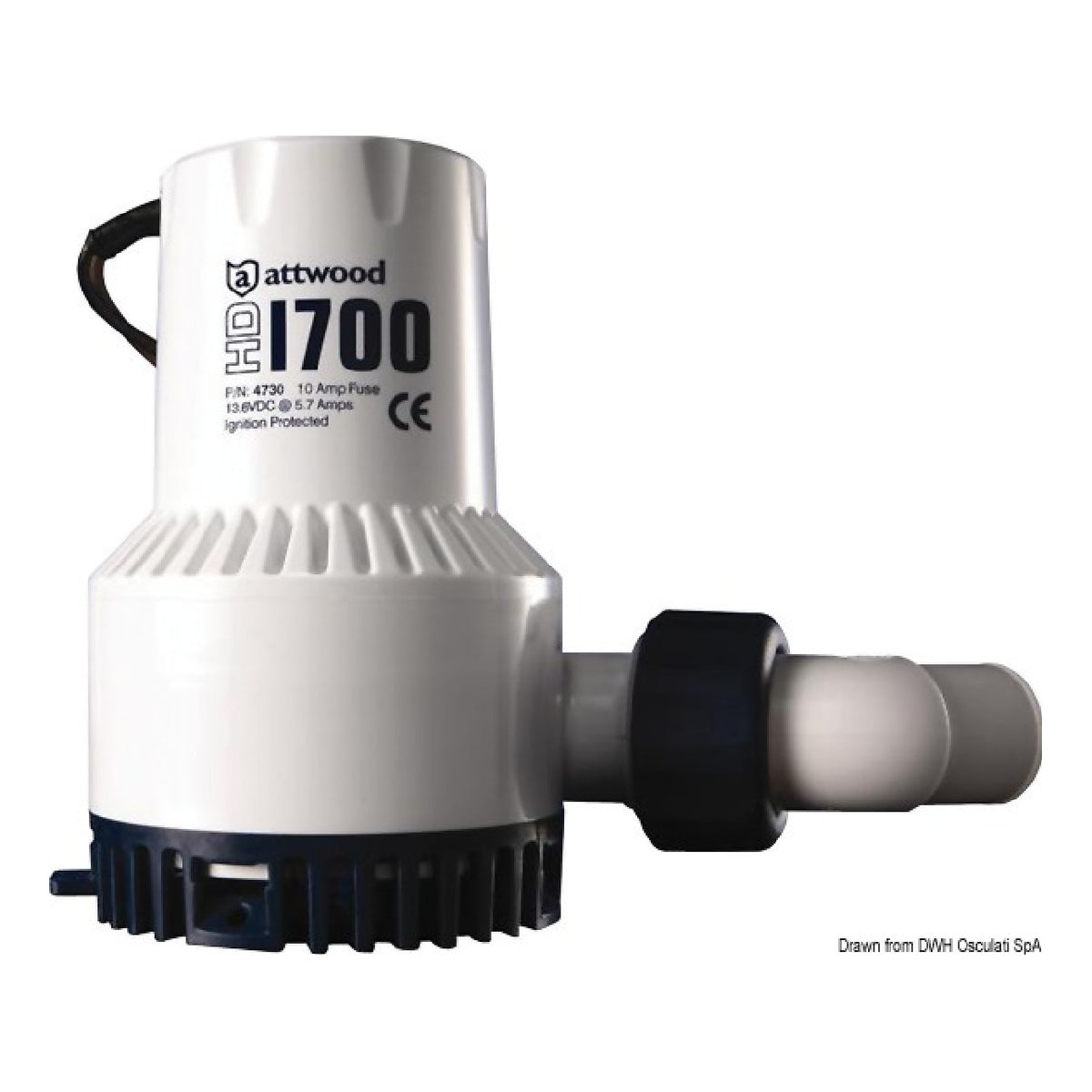 Attwood Pompa Heavy Duty 12 V 6 A