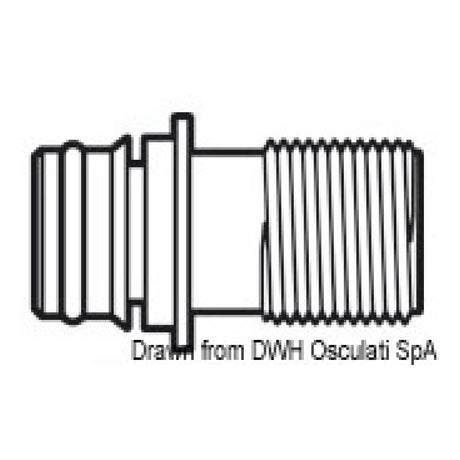 Osculati Europump Schnellkupplungen zum Aufstecken 16.532.01