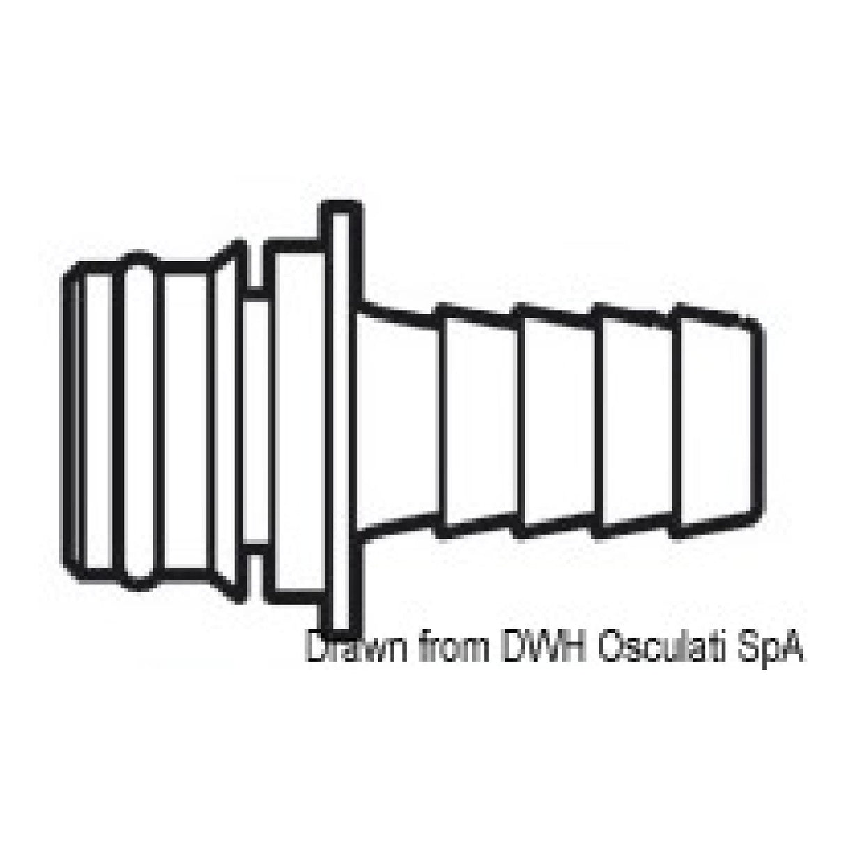 Osculati Europump Schnellkupplungen zum Aufstecken 16.532.01