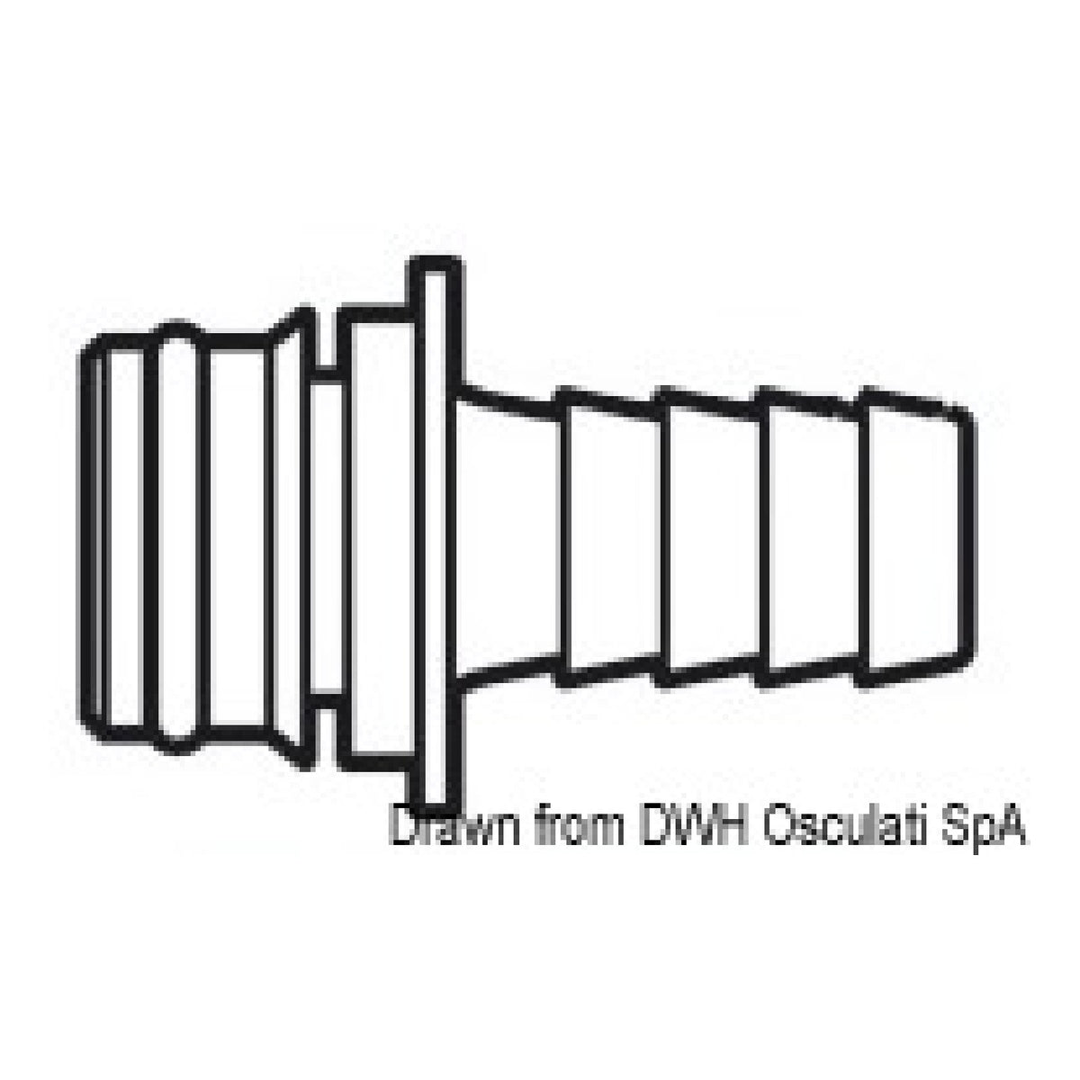 Osculati Europump snap-fit quick couplings