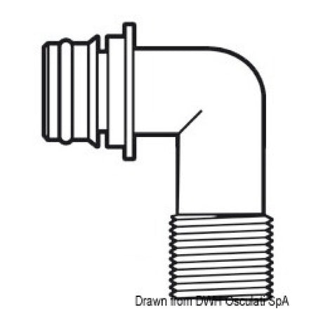 Osculati Europump Schnellkupplungen zum Aufstecken 16.532.01