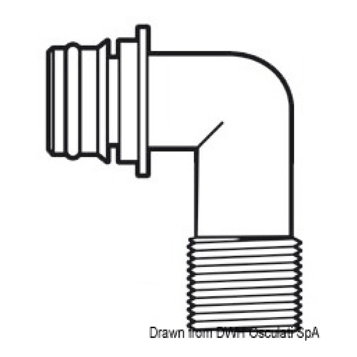 Osculati Europump snap-fit quick couplings