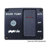 Regelschalter für Deluxe 12/24 V Bilgepumpen