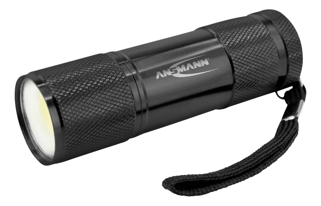 Ansmann Torcia in alluminio cob led