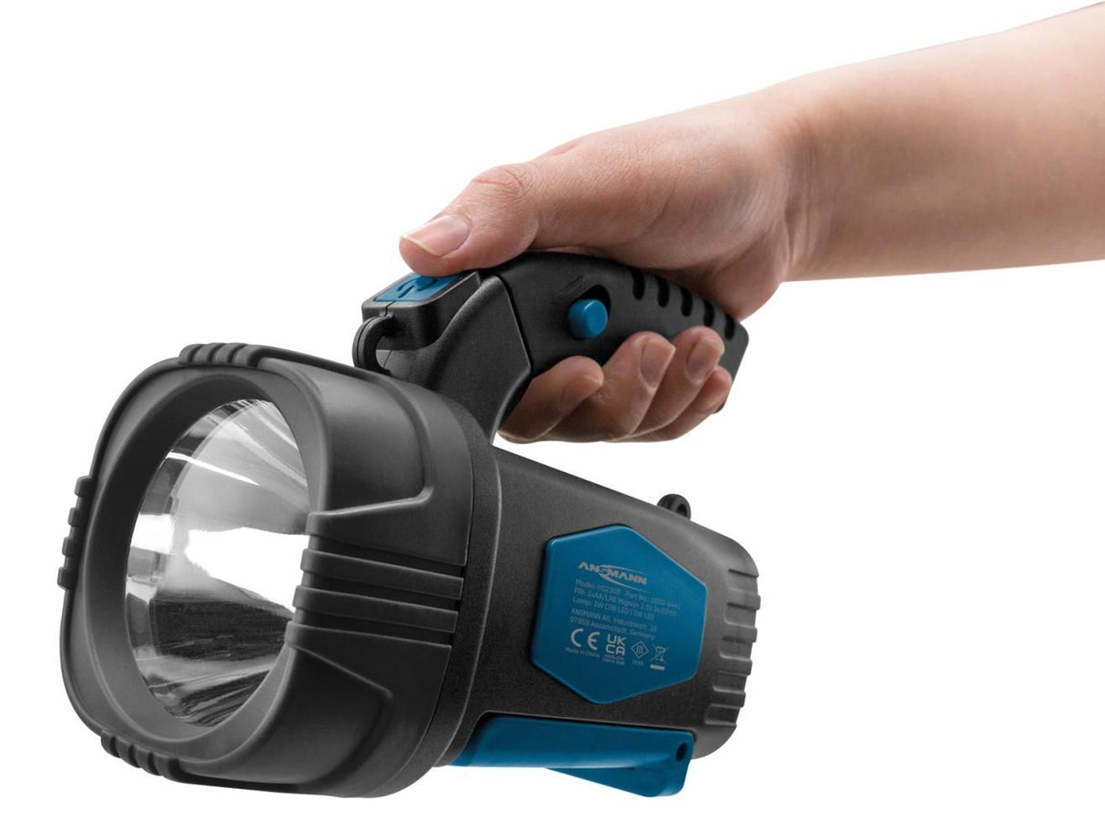 Foco LED portátil Ansmann con función de luz difusa