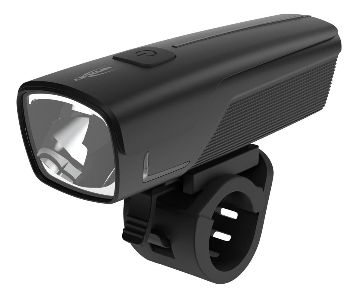 Luz delantera LED recargable para bicicleta Ansmann