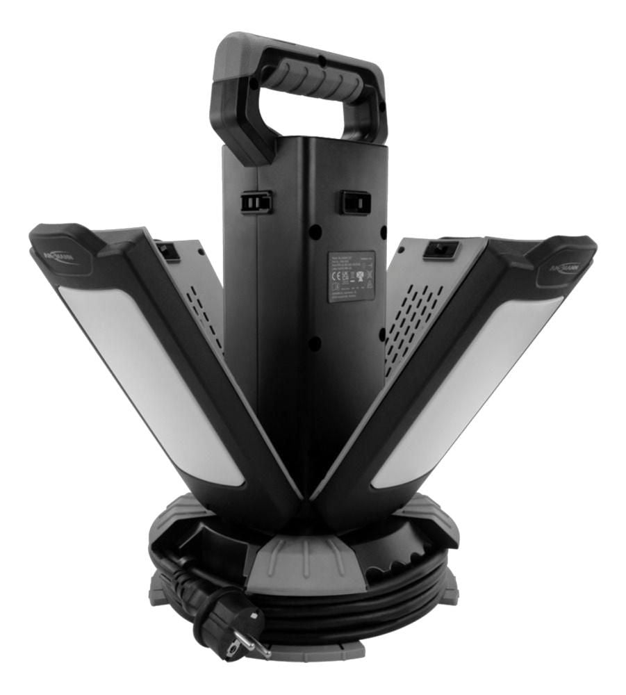 Lámpara de trabajo profesional de 4 focos Ansmann