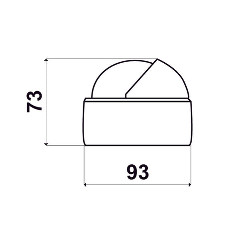 Ritchie Navigation Explorer Kompass 2'' 3/4 (70 mm) Lichtkompensatoren Flach