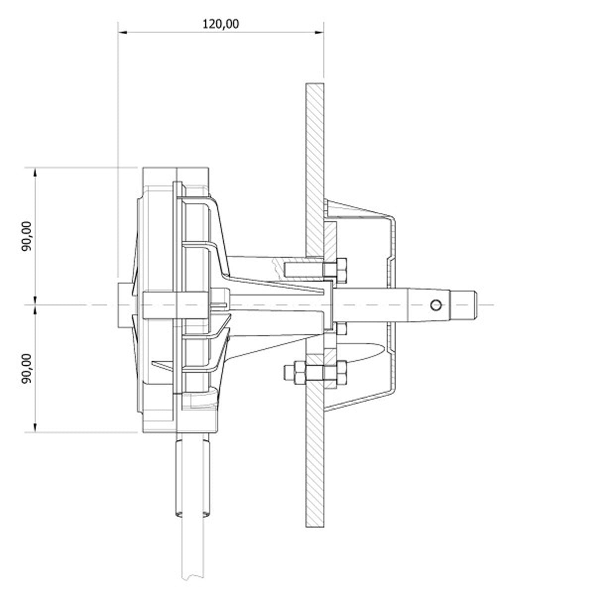 Mavimare Timoneria meccanica G.12 - AmerigoStore