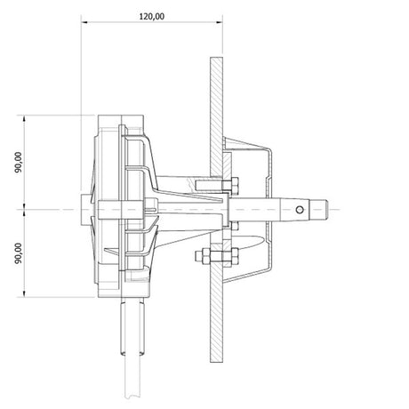 Mavimare Timoneria meccanica G.12 - AmerigoStore