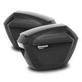 Par de maletas laterales para motocicleta Shad SH23, color negro D0B23100 