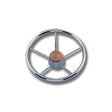 Ruota timone a cinque razze in acciaio inox RACE Trem - AmerigoStore