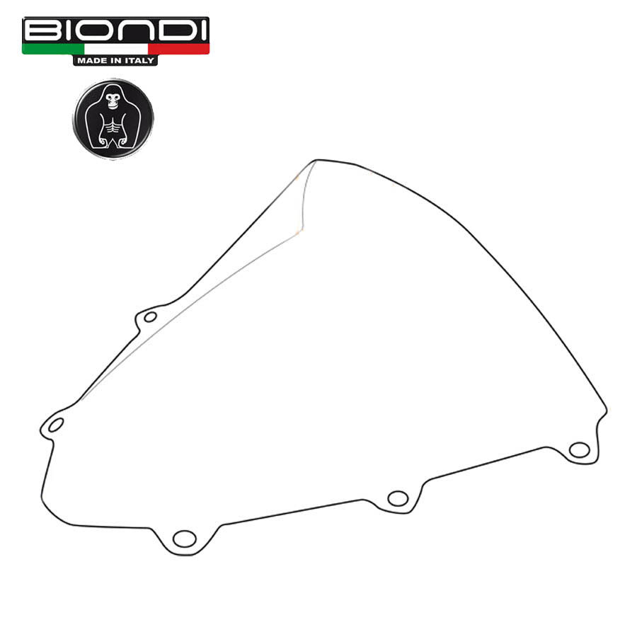 Biondi Gust Cupolino Doppia Bolla Honda CBR 600 RR 2003-2004 - Trasparente