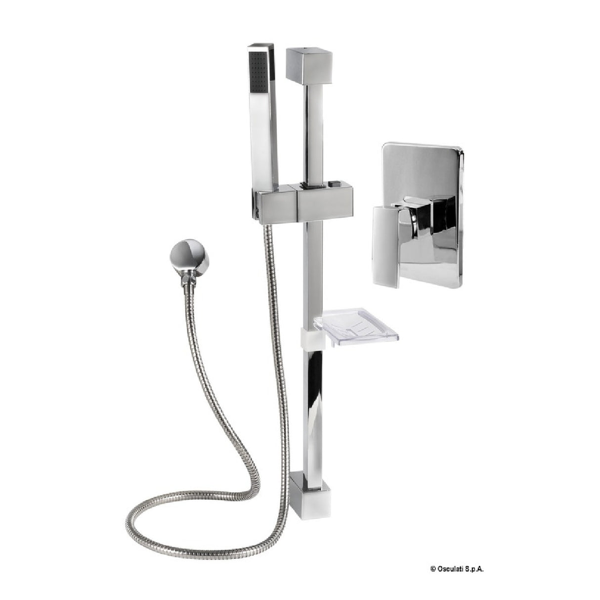 Osculati Square 17.004.01 low bathroom sink tap