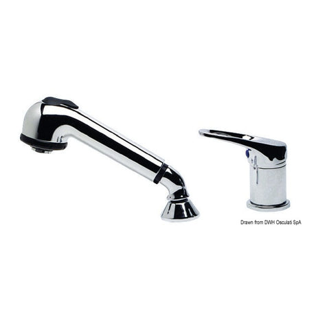Osculati Monocomando Olivia miscelatore cromato + doccia estraibile cromata 17.016.00