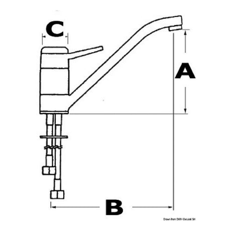 Osculati Rubinetto lavello bagno 17.018.00