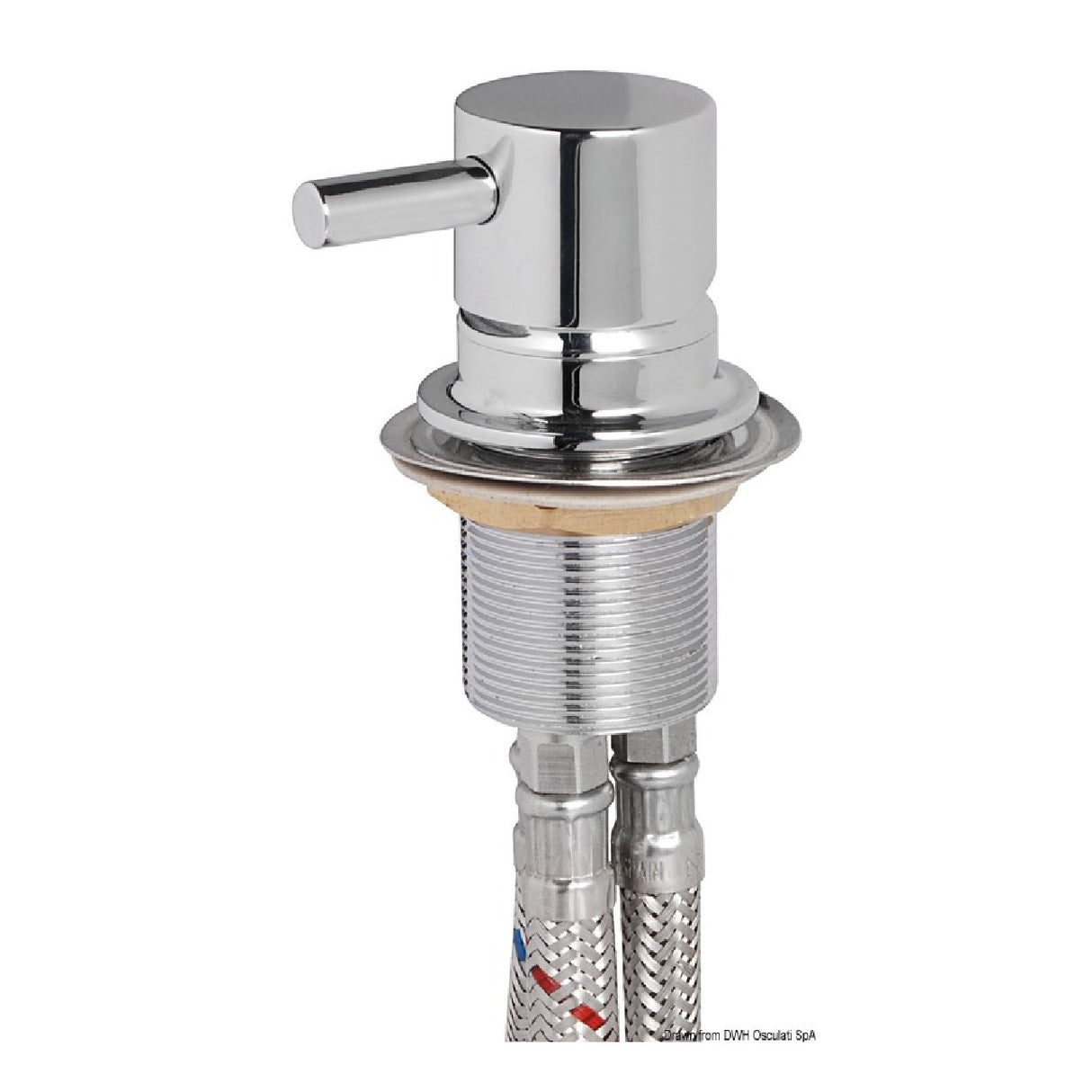 Rubinetto Miscelatore Maniglia a T Osculati 17.051.00 17.051.00 - AmerigoStore
