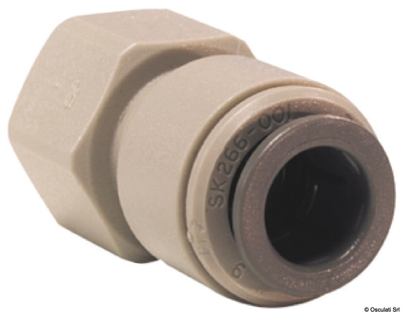 Accesorio hembra/hembra Speedfit Osculati de 3/8 pulgadas, 15 mm, 17.114.26