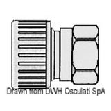 Osculati Hydrofix system of fittings for water systems, suitable for maximum temperatures 70 15 mm 17.115.01