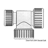 Osculati Hydrofix-Fittingssystem für Wassersysteme, geeignet für maximale Temperaturen 70 22 mm 17.117.01