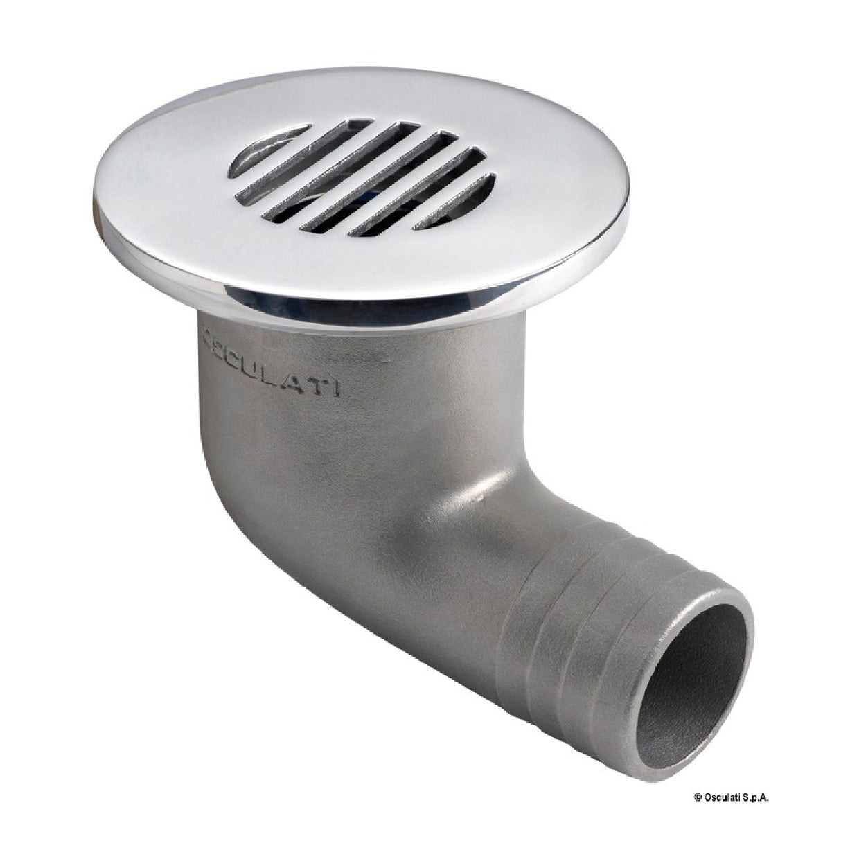 Osculati Cockpitablauf 90 mit Rückschlagventil 17.118.03