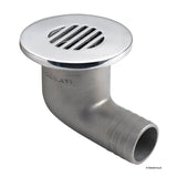 Osculati Cockpitablauf 90 mit Rückschlagventil 17.118.03