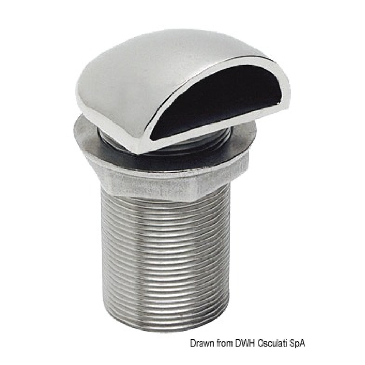 Osculati Edelstahl-Speigatt 17.119.01