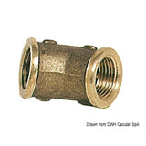 Osculati 45° female/female brass elbow 17.120.01