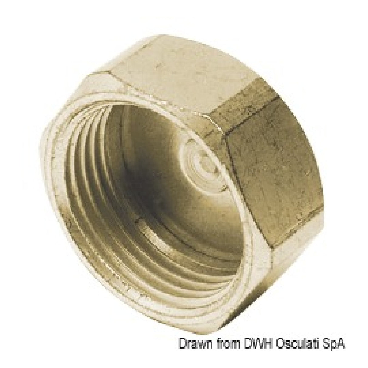 Osculati Female thread closing cap 17.222.00