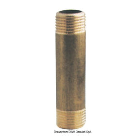 Osculati Barilotto di prolunga in ottone maschio/maschio 17.276.02 - AmerigoStore