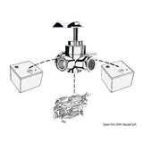 Osculati Rubinetto carburante 3 vie da 3/8 pollice