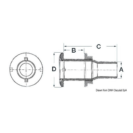 Osculati Scarico a mare e ombrinali 17.319.00