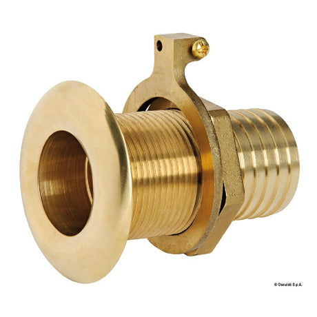 Osculati Seeventil mit abgerundetem Kopf, mit Messing-Schlauchanschluss 17.323.00