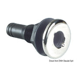 Osculati Scarico a mare in nylon nero 17.327.01