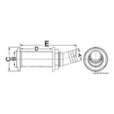 Osculati Scarico a mare con valvola 17.331.06