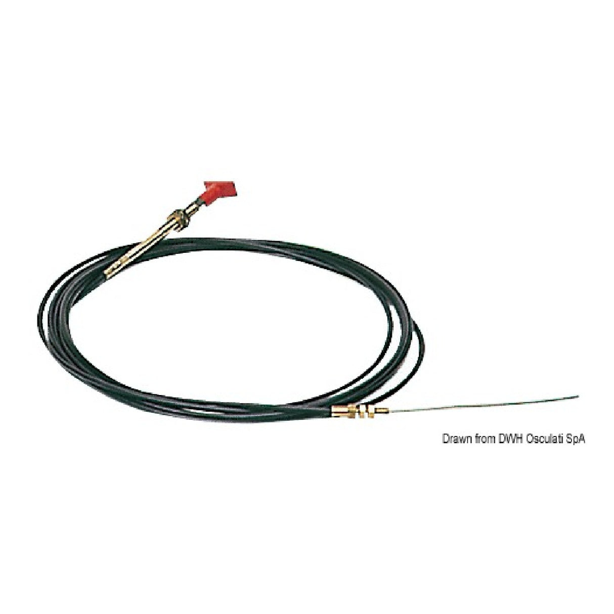 Osculati Fernbedienungskabel 6 m 17.450.90
