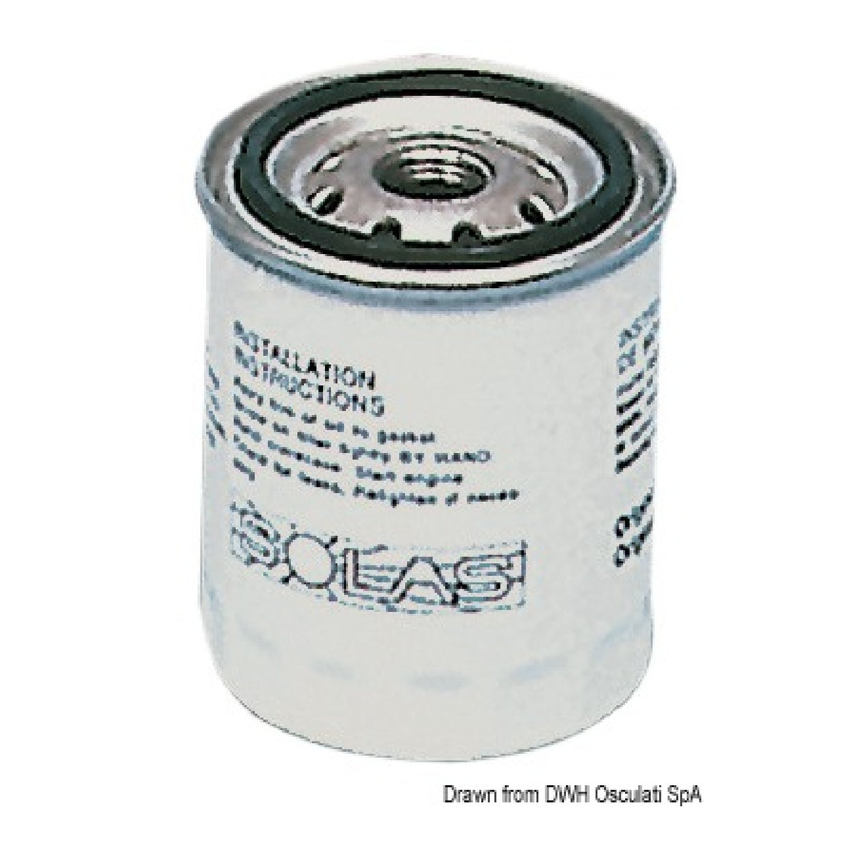 Osculati Filtro olio Solas Volvo 3517857-430143