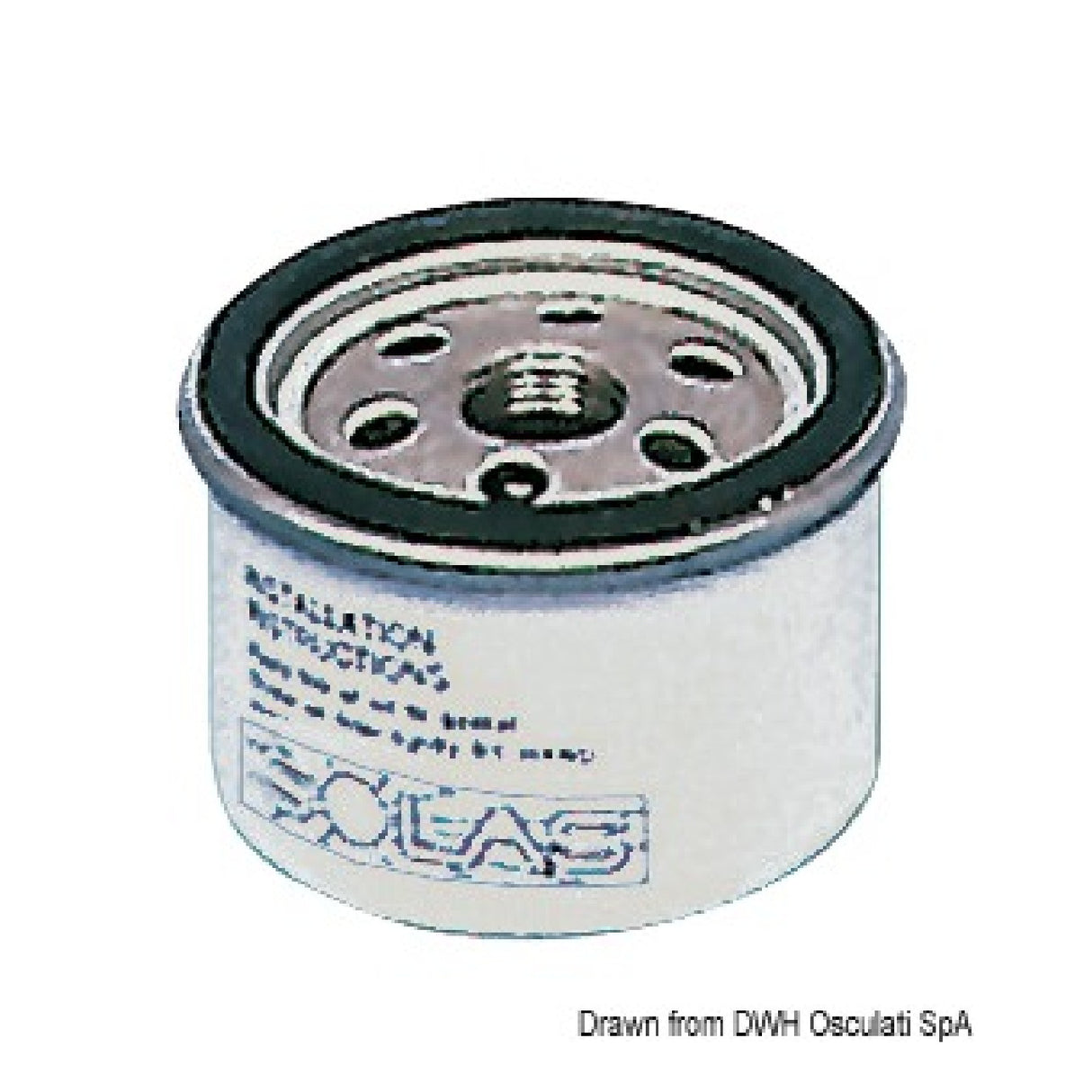 Osculati Filtro olio Solas Volvo 3517857-430143