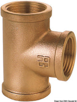 Guidi Raccordo a T F-F-F in bronzo