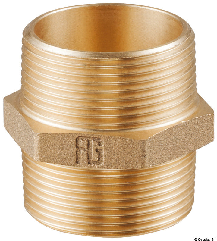Guidi Doppelnippel in Bronze MM 3/4 Zoll