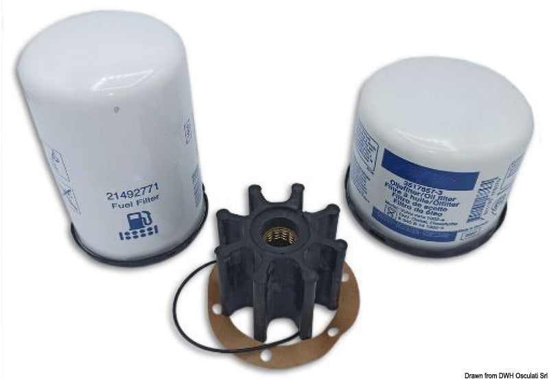 Osculati VOLVO Kit de mantenimiento del motor diésel 877201 17.600.03