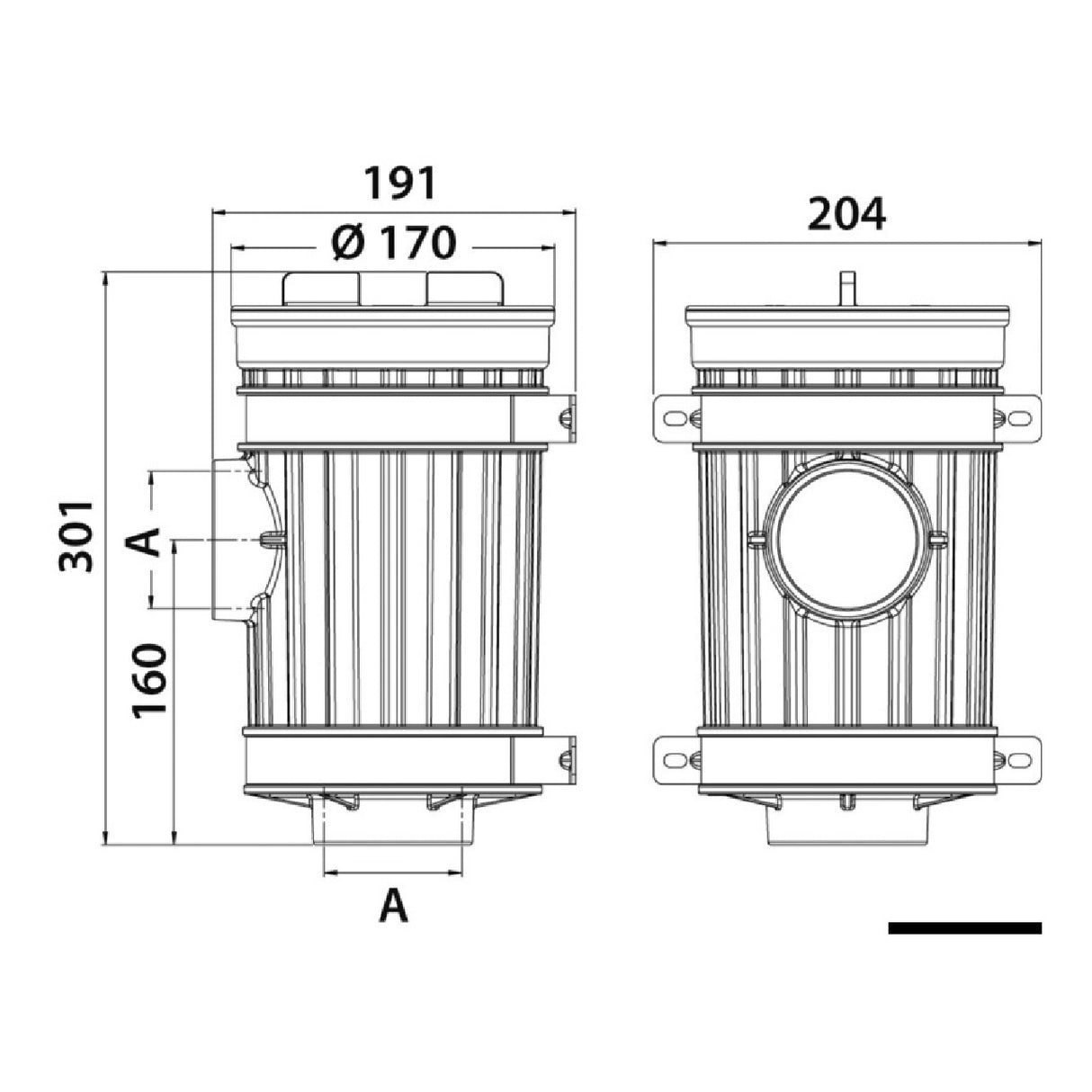 Osculati Aquanet PLUS Kühlwasserfilter 17.647.01