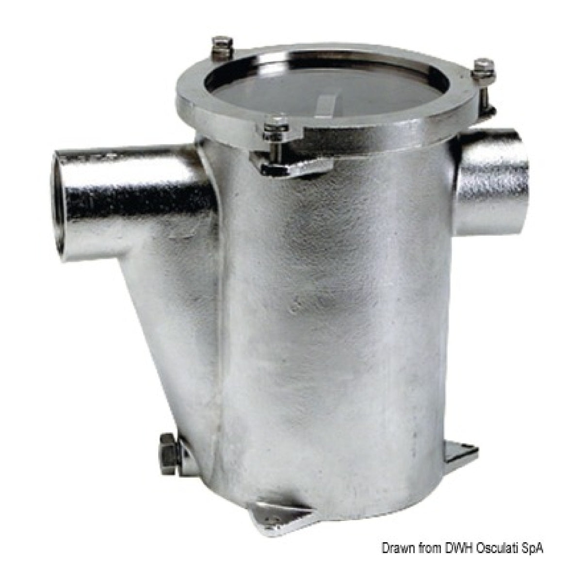 Osculati Motorkühlwasserfilter gemäß RINA 17.653.02