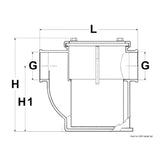 Osculati Spezialfilter für Wasserkühlung 17.654,00