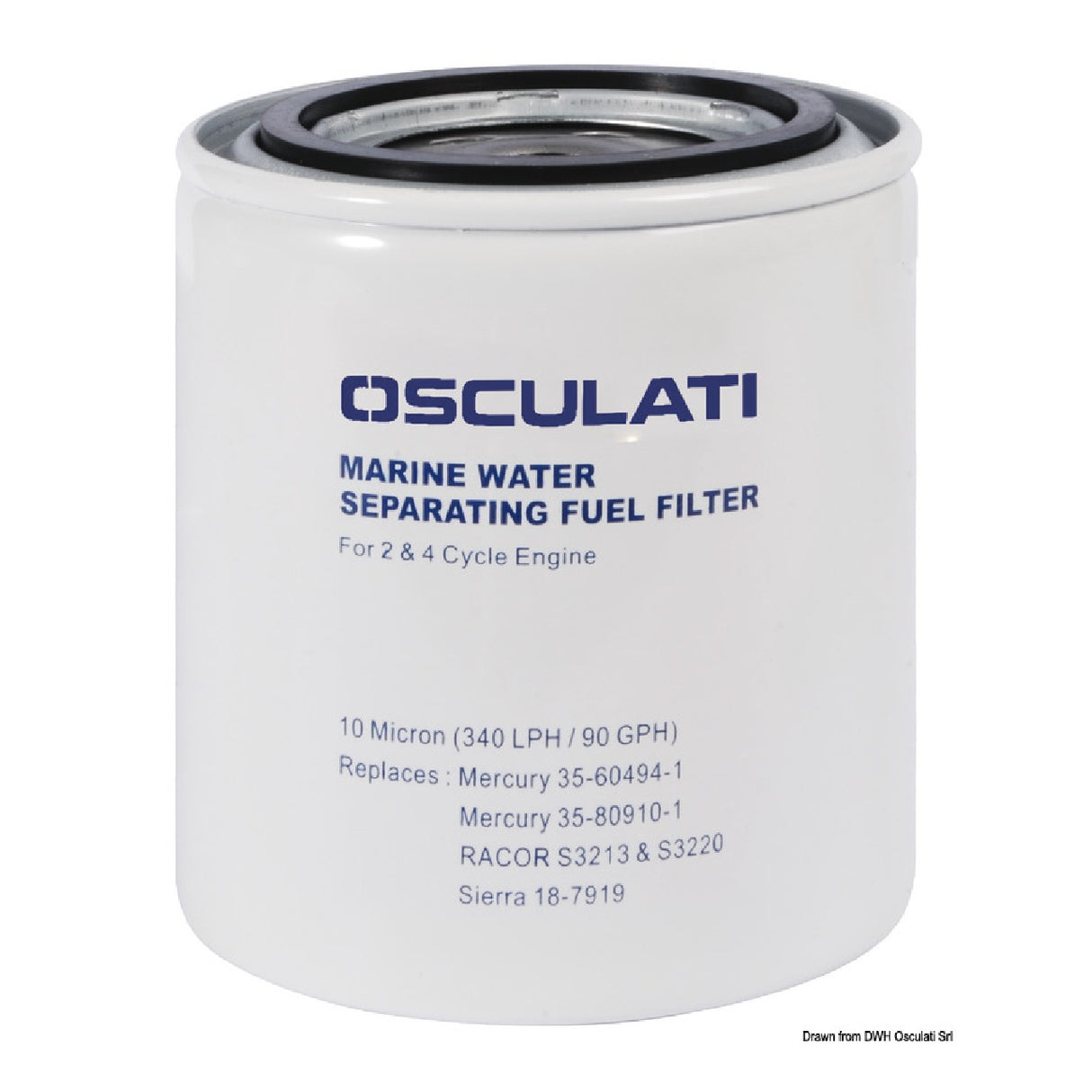 Osculati Filtro separatore acqua/carburante universale 17.664.00