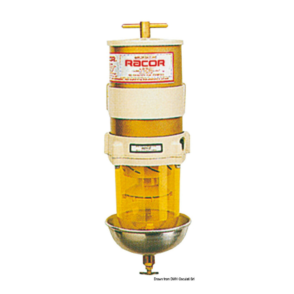 Filtro diésel Incofin RACOR - Versión única