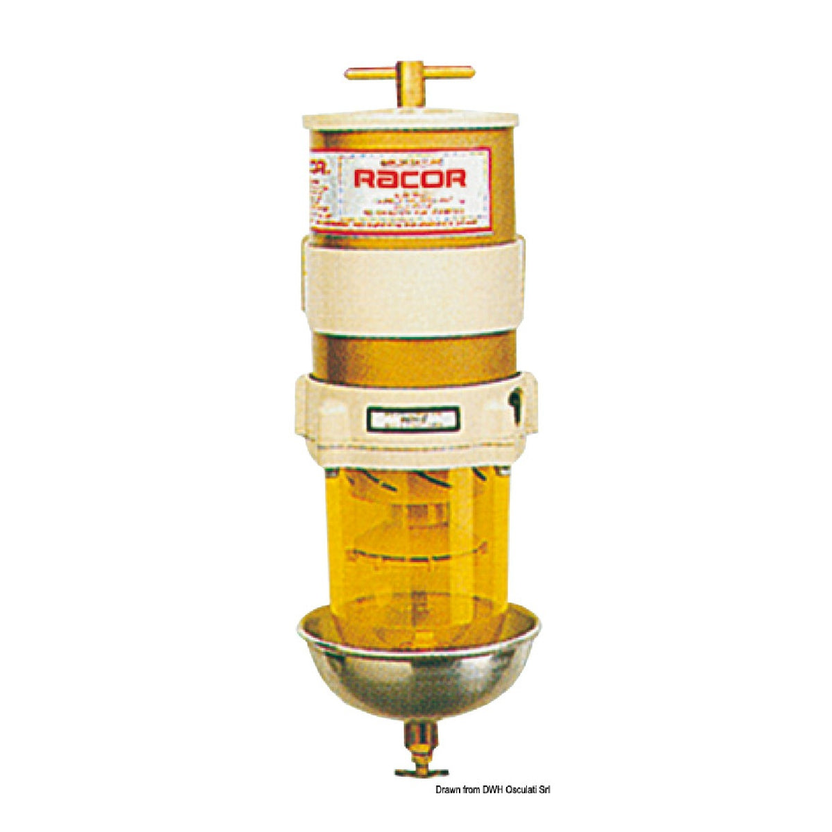 Filtro diésel Incofin RACOR - Versión única