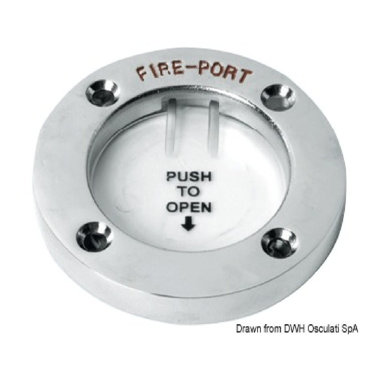 Osculati Portellino antincendio Fire Ports 17.680.00