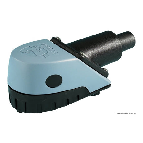 Succionador de ballenas en plástico negro